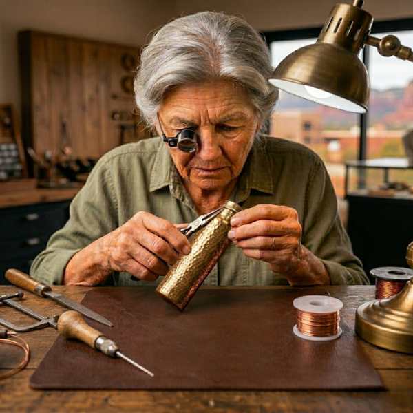 Ella's Premium Copper Water Bottle