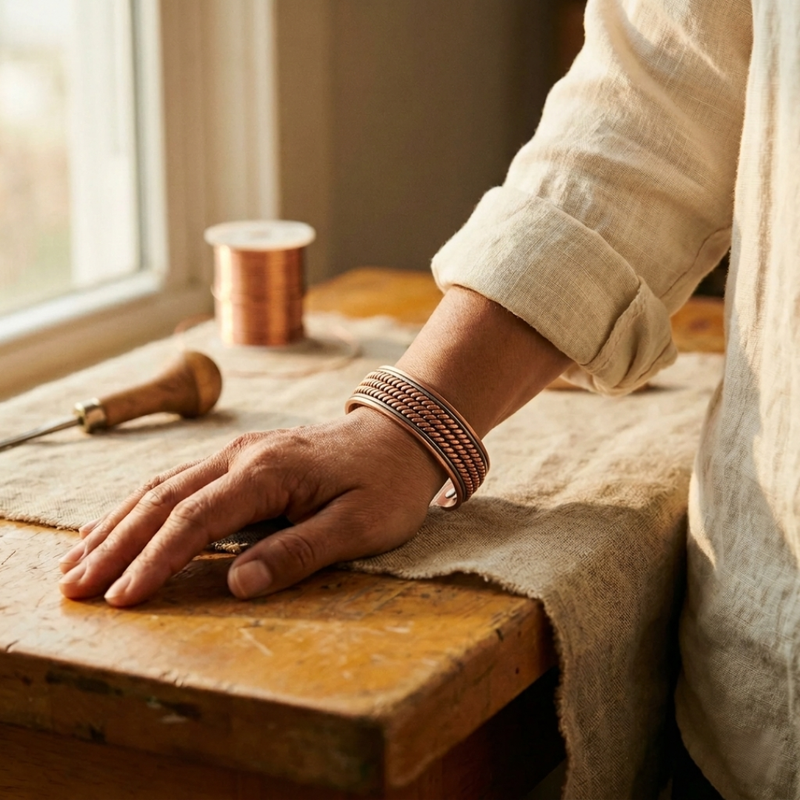 Ella’s Forge Copper Bracelet