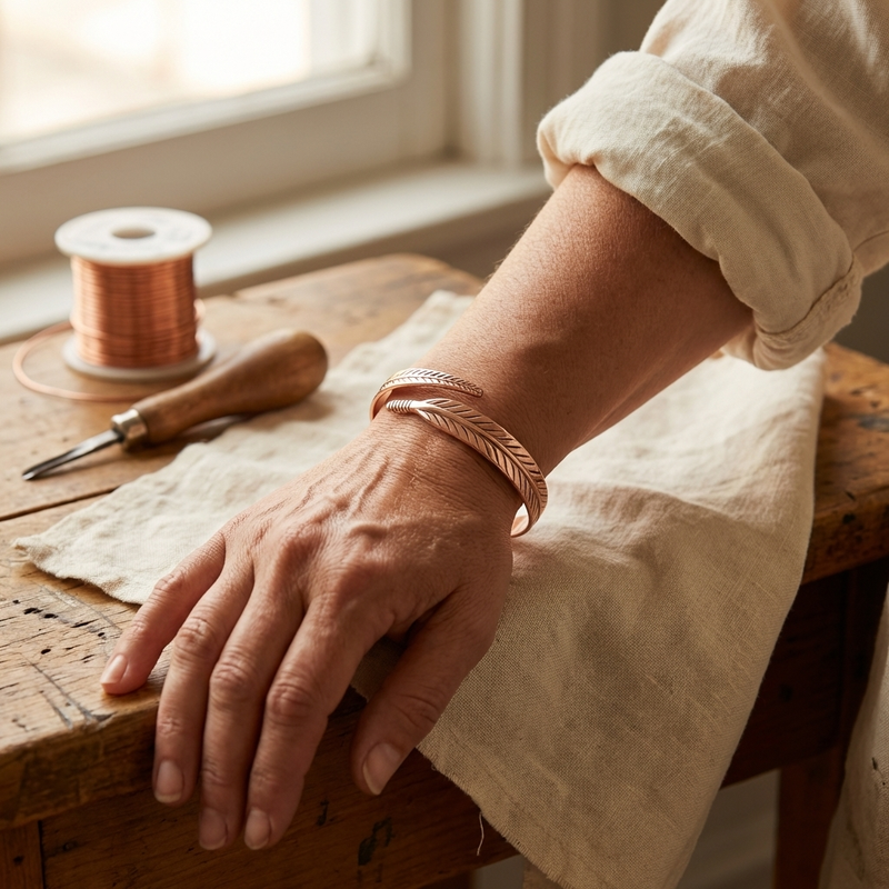 Ella's Root Copper Bracelet