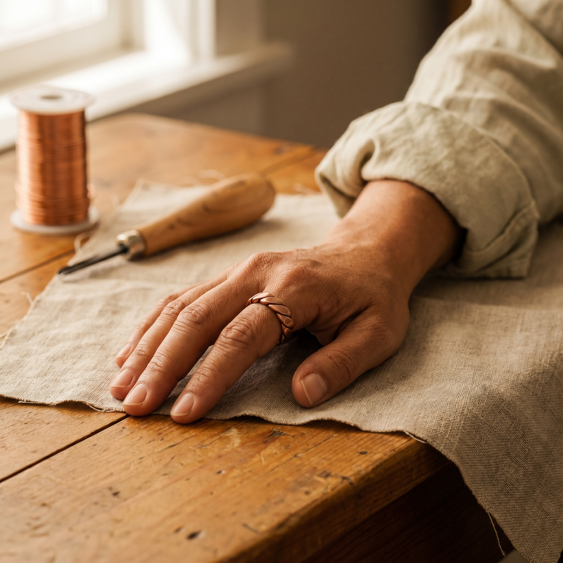 Ella's Knap Copper Ring