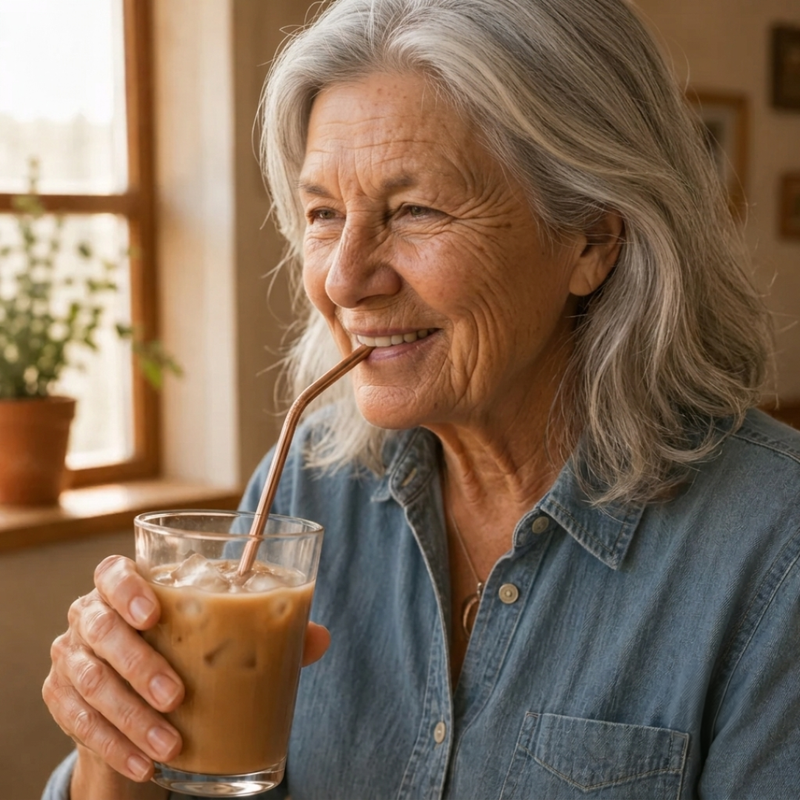Ella's Copper Straw Set