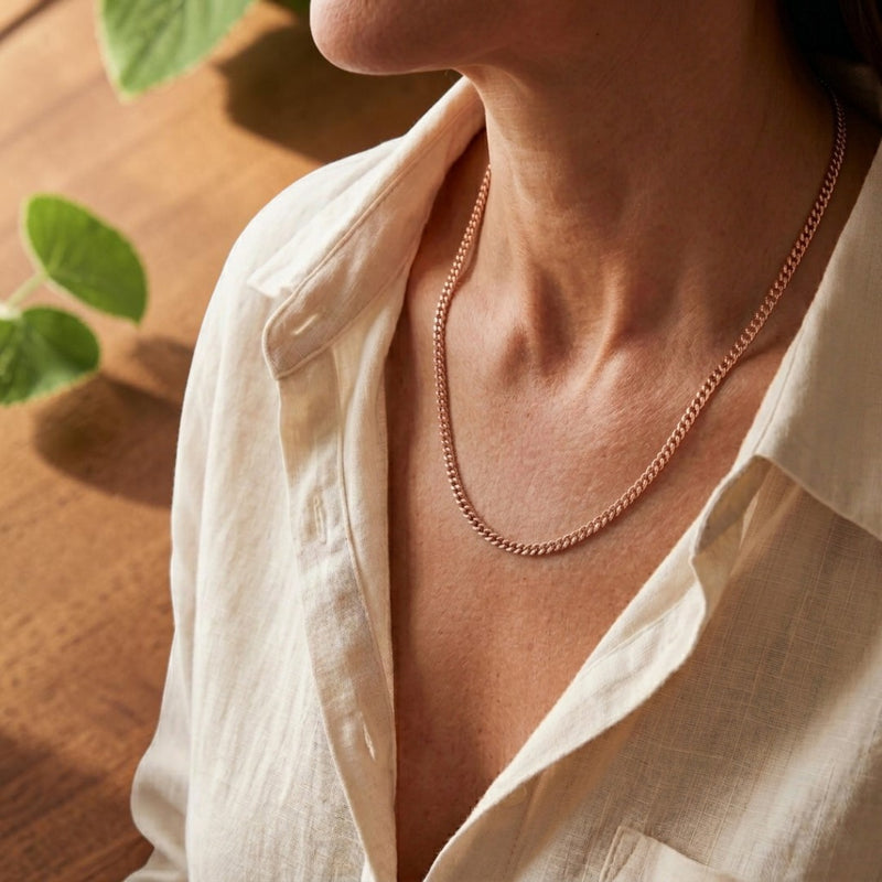 Ella's Chain Copper Necklace