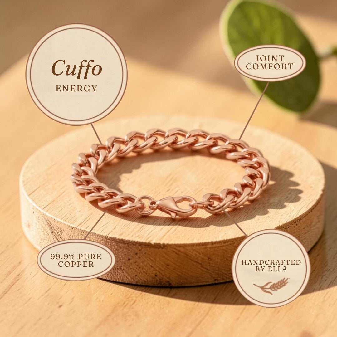 Ella's Cuffo Copper Men's Bracelet