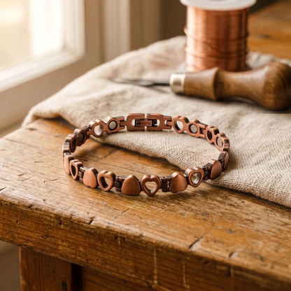 Ella's Amor Copper Anklet