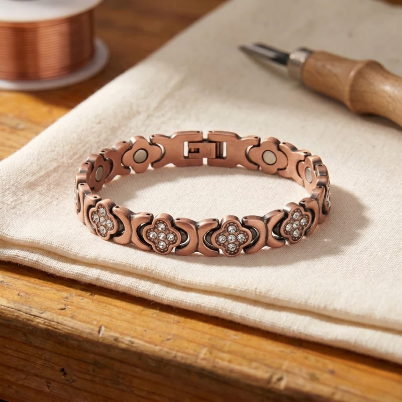 Ella's Escuro Copper Bracelet