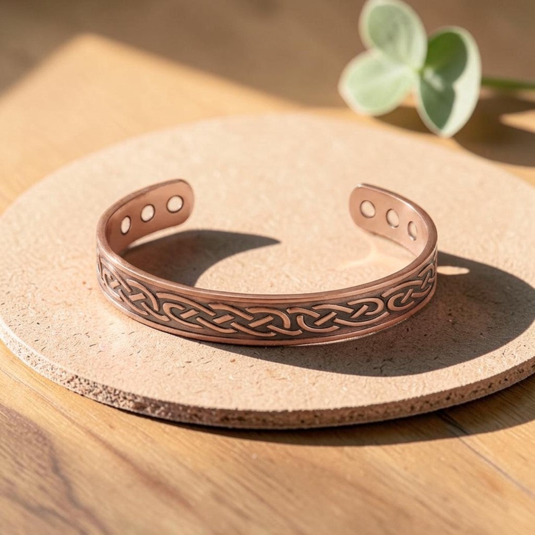 Ella's Lavandula Copper Bracelet