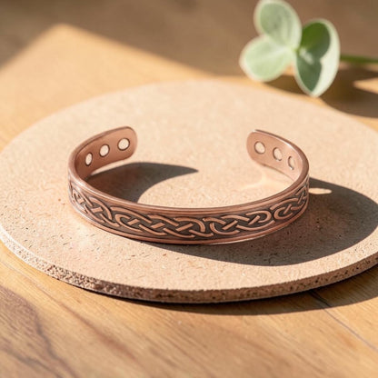 Ella's Lavandula Copper Bracelet
