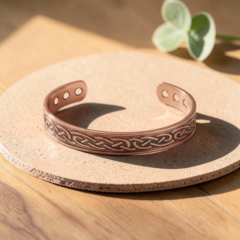 Ella's Lavandula Copper Bracelet