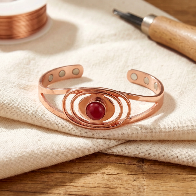 Ella's Carex Copper Bracelet