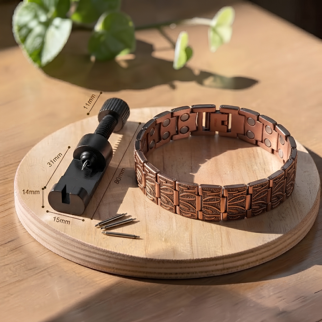 Ella's Grit Men's Copper Bracelet