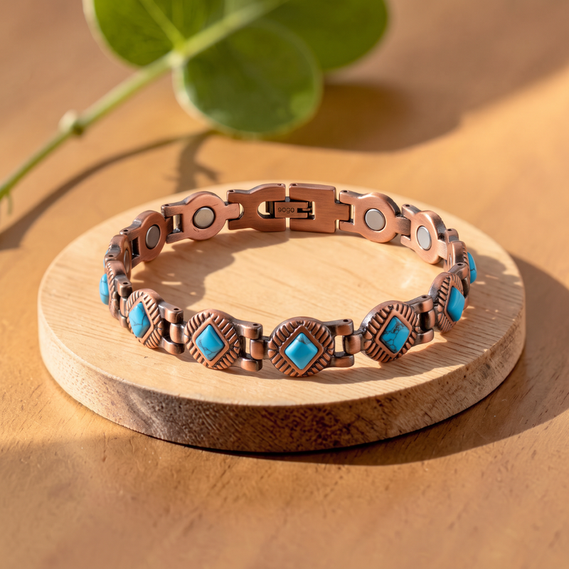 Ella's Clivia Big Copper Bracelet