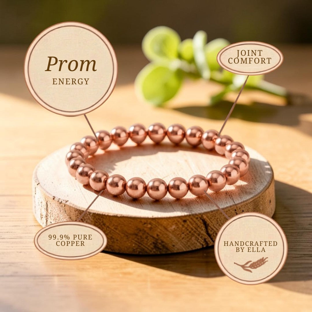 Ella's Prom Copper Bracelet