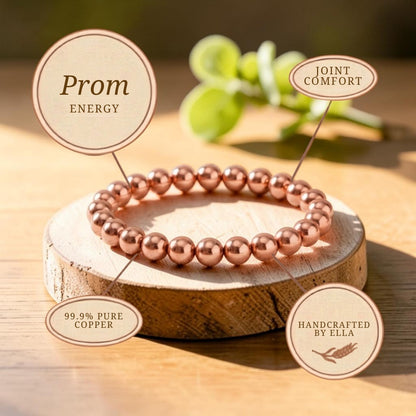 Ella's Prom Copper Bracelet
