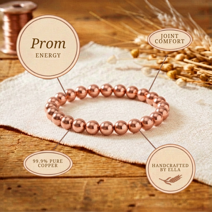 Ella's Prom Copper Bracelet