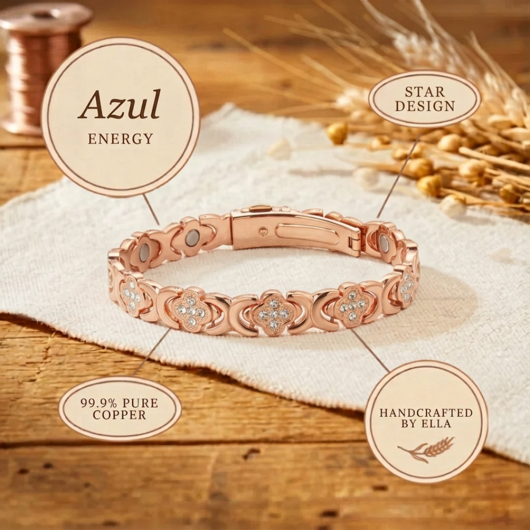 Ella's Azul Copper Bracelet