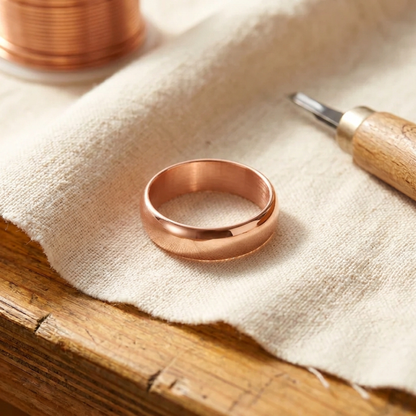 Ella's Plain Copper Ring