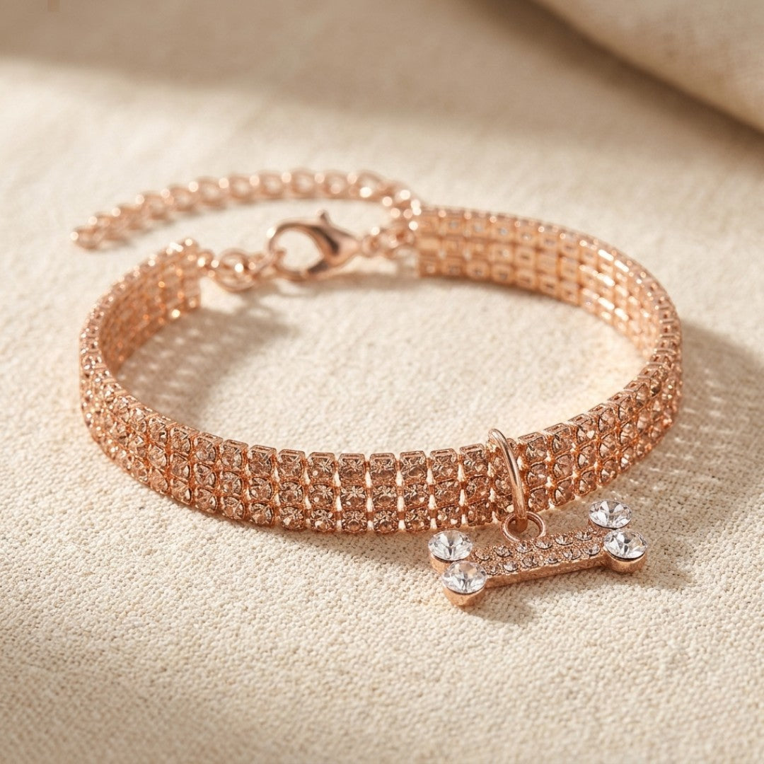 Ella's Loyal Copper Dog Collar