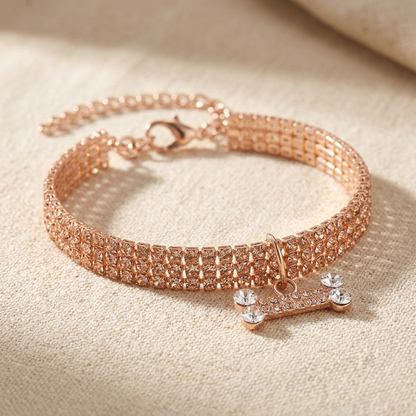 Ella's Loyal Copper Dog Collar