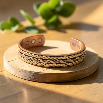 Ella's Wave Copper Bracelet