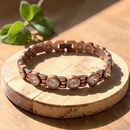 Ella's Ember Copper Bracelet