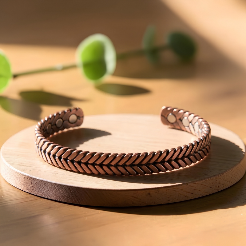 Ella's Wort Copper Bracelet