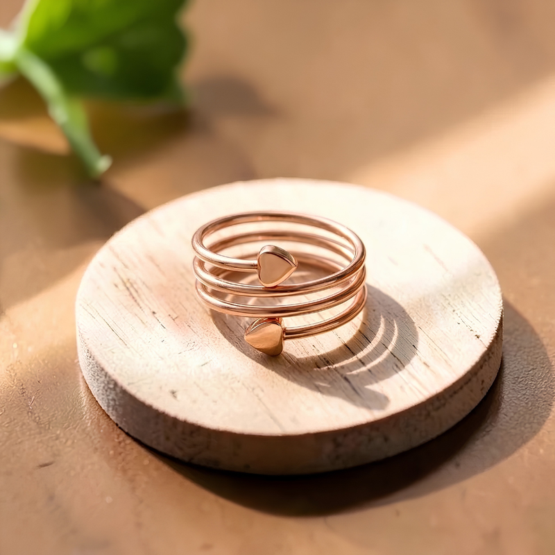 Ella's Blush Copper Ring