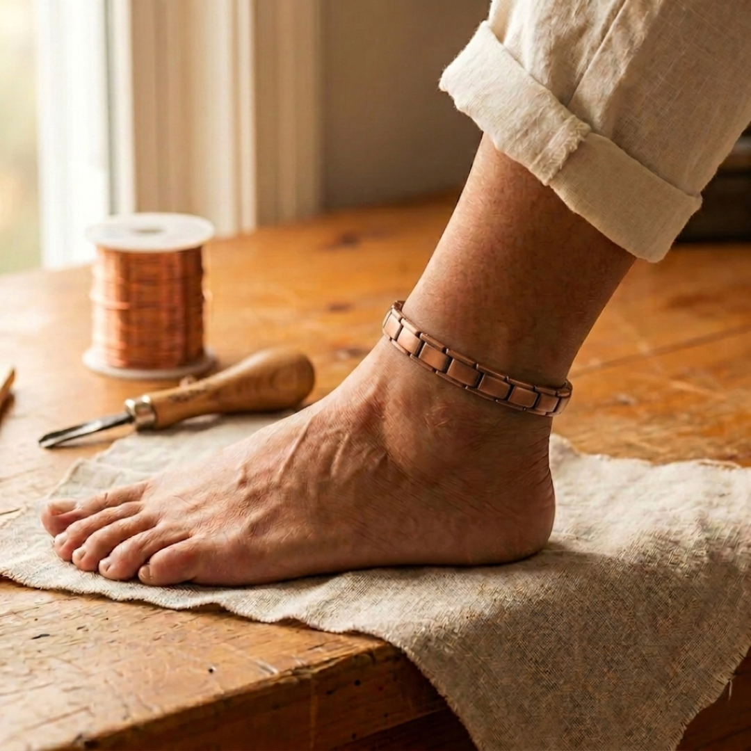 Ella's Shore Copper Anklet
