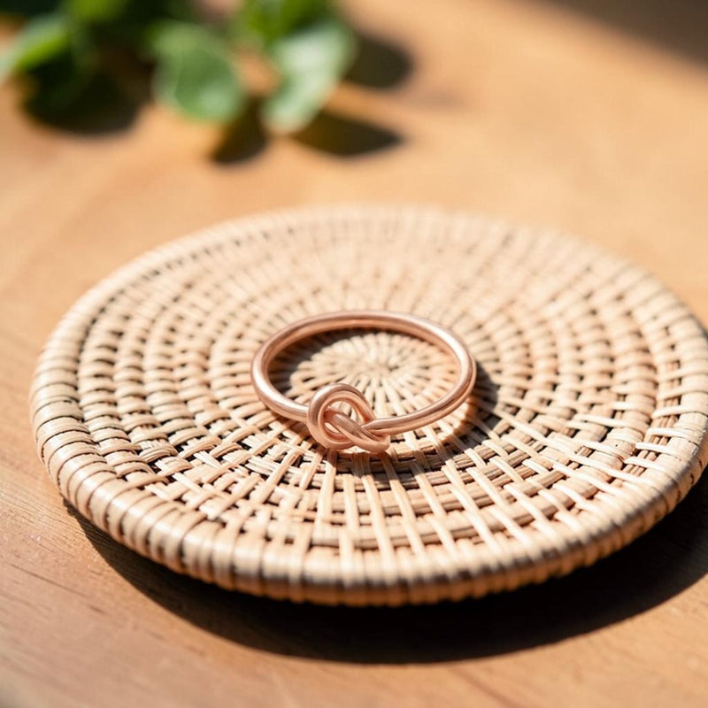 Ella's Lace Copper Ring