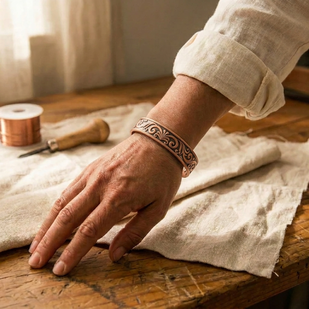 Ella's Rosa Copper Bracelet