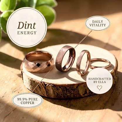 Ella's Dint Copper Ring