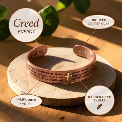 Ella's Creed Copper Bracelet