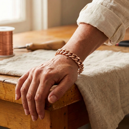 Ella's Cuffo Copper Bracelet