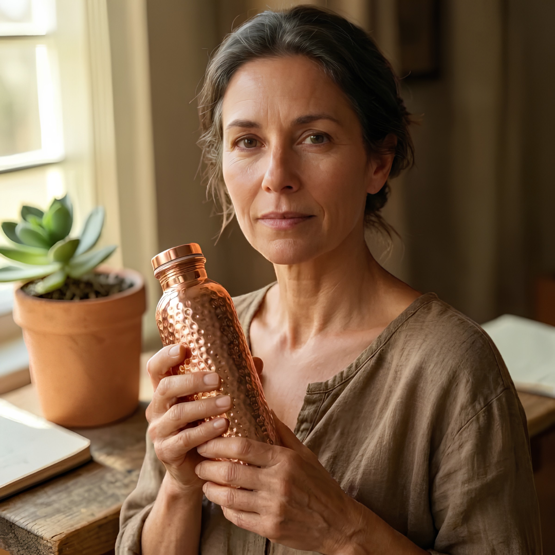 Ella's Premium Copper Water Bottle