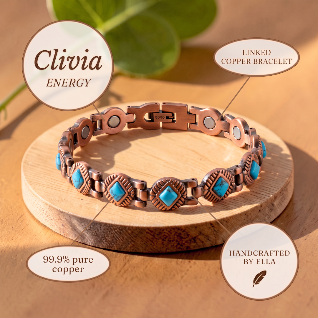 Ella's Clivia Big Copper Bracelet