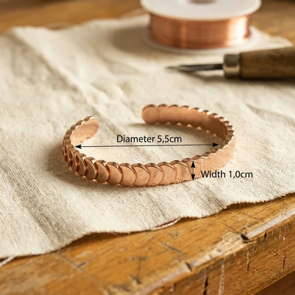 Ella's Tide Copper Bracelet