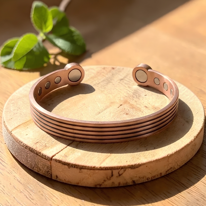 Ella's Sage Copper Bracelet