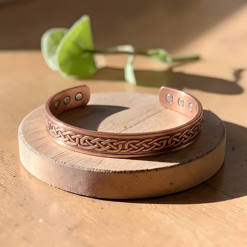 Ella's Dahlia Copper Bracelet