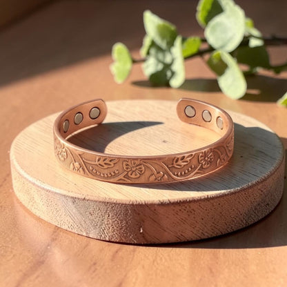 Ella's Bloom Copper Bracelet