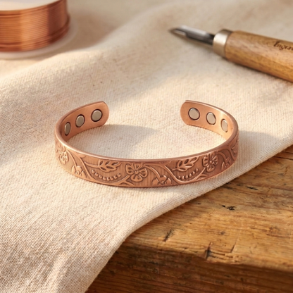 Ella's Bloom Copper Bracelet