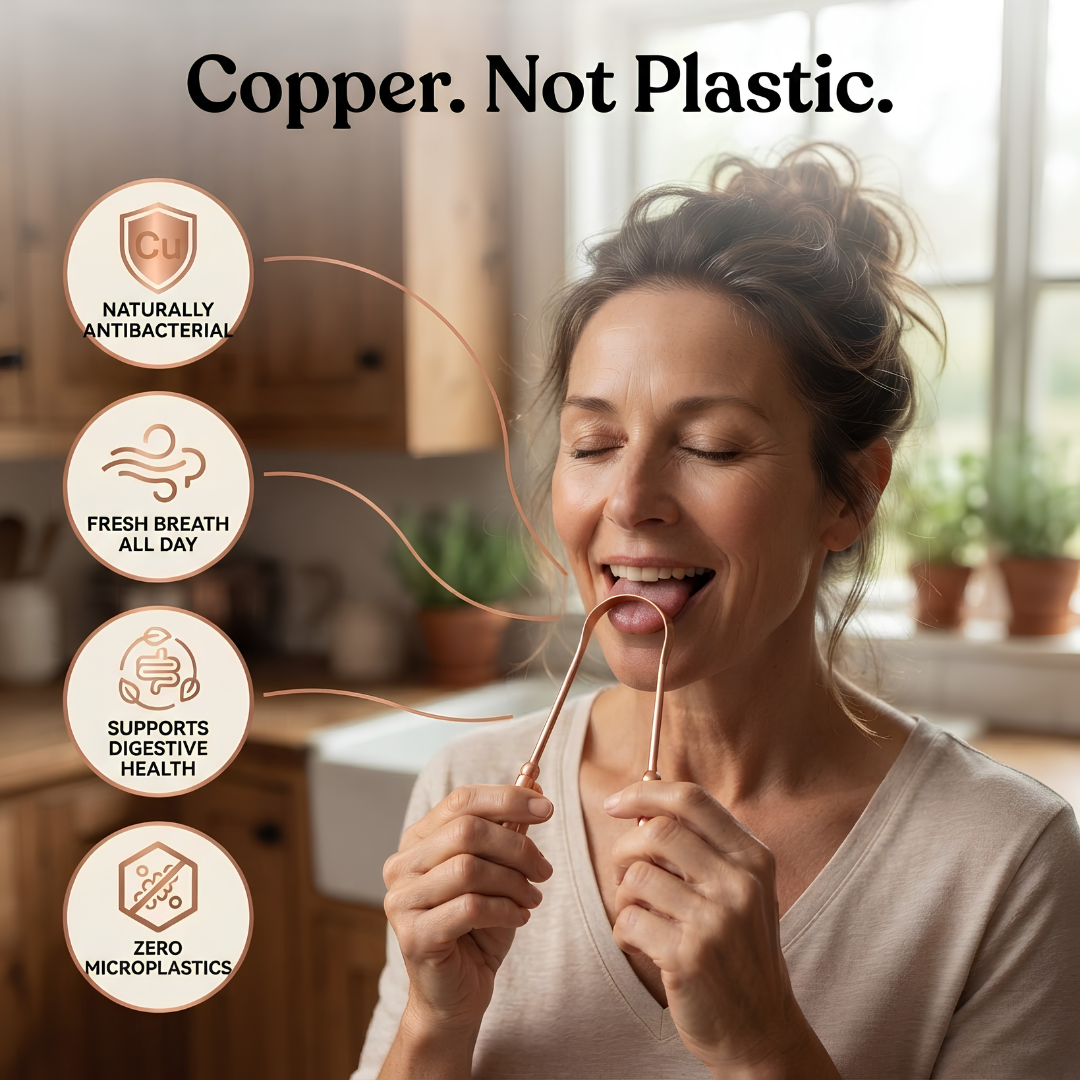 Ella's Copper Tongue Scraper