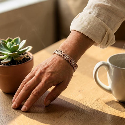 Ella's Escuro Copper Bracelet