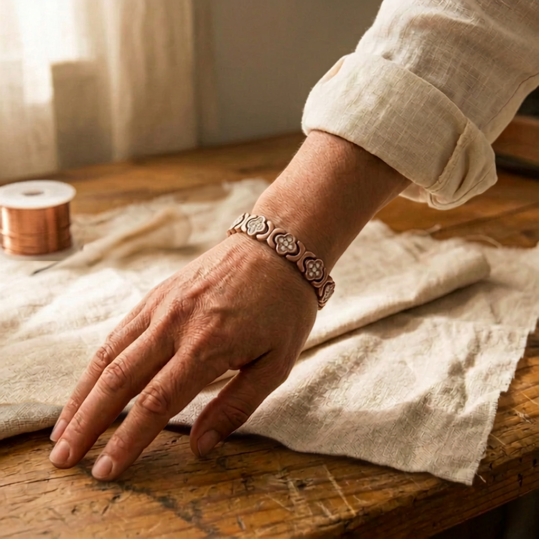 Ella's Escuro Copper Bracelet