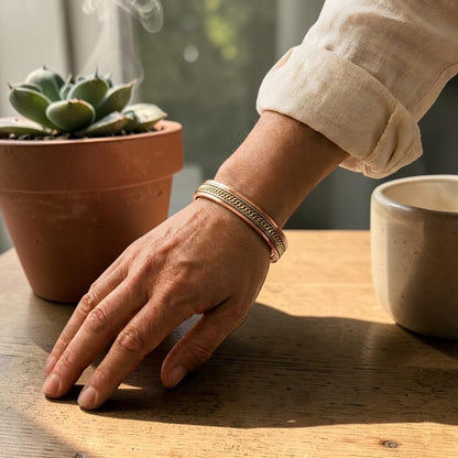 Ella's Bloomon Copper Bracelet
