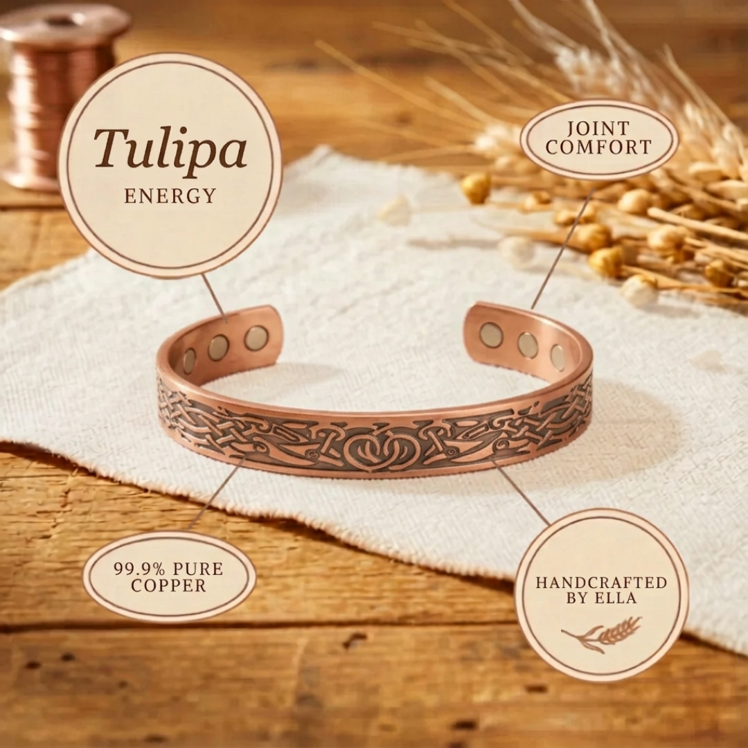 Ella's Tulipa Copper Bracelet