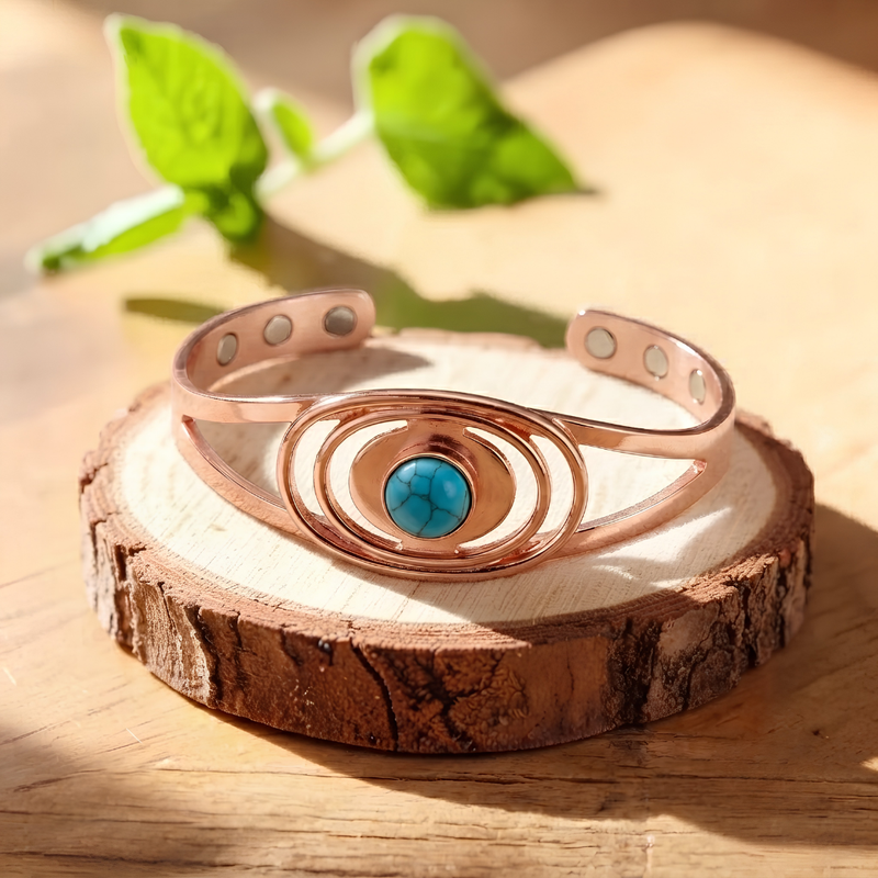 Ella's Pearl Copper Bracelet