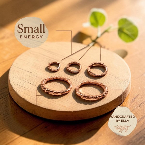 Ella's Small Copper Earrings