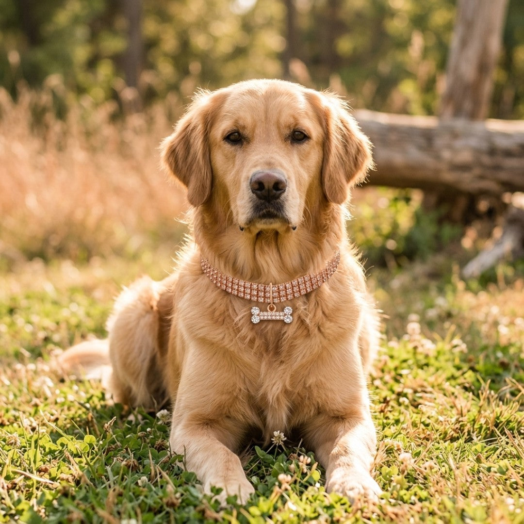 Ella's Loyal Copper Dog Collar