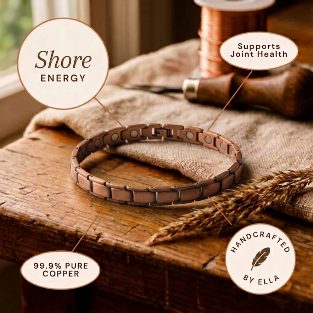 Ella's Shore Copper Anklet