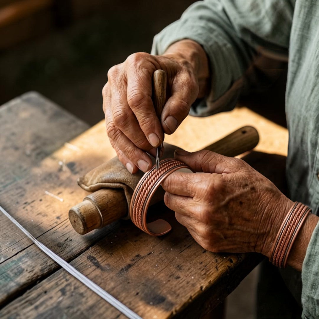 Ella’s Aster Copper Bracelet
