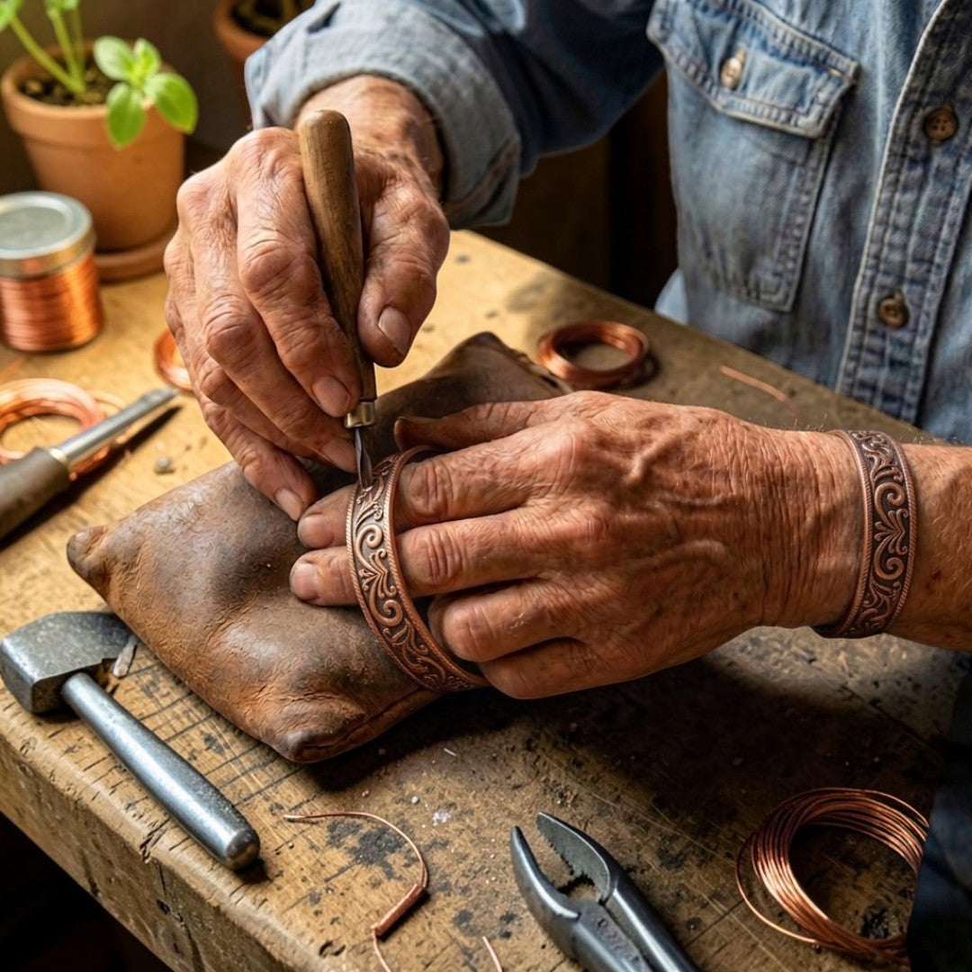 Ella's Rosa Copper Bracelet